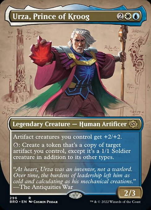 Urza, Prince of Kroog [Borderless Foil]