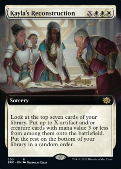 Kayla's Reconstruction [Extended Artwork Foil]