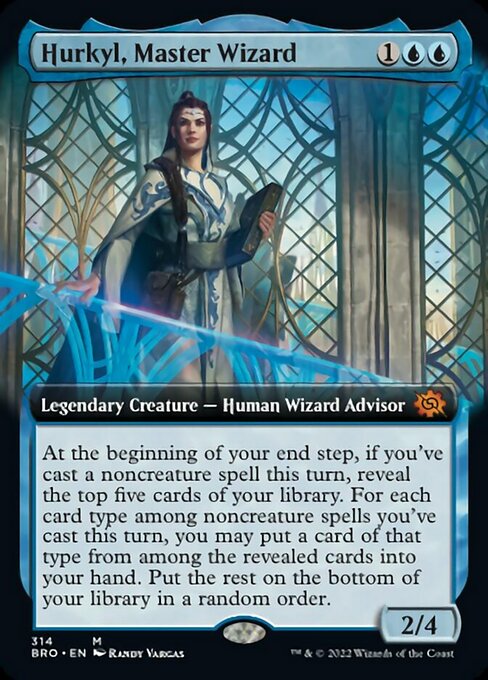 Hurkyl, Master Wizard [Extended Artwork Foil]