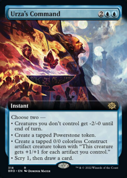 Urza's Command [Extended Artwork]