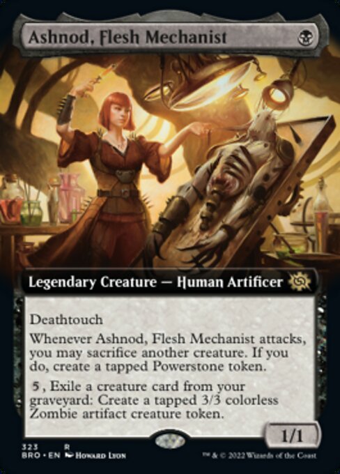 Ashnod, Flesh Mechanist [Extended Artwork]