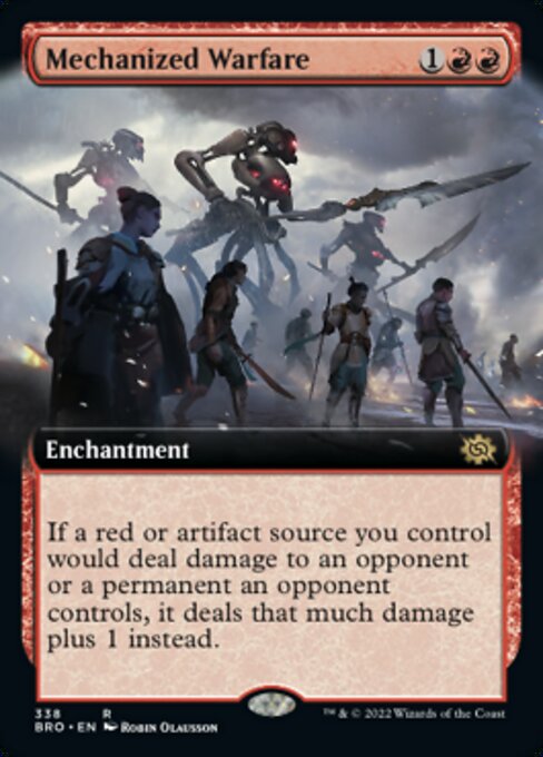 Mechanized Warfare [Extended Artwork Foil]
