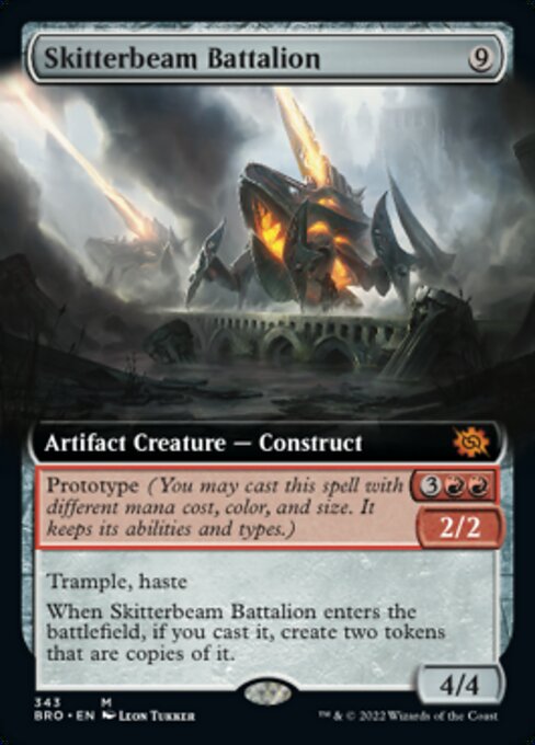Skitterbeam Battalion [Extended Artwork Foil]