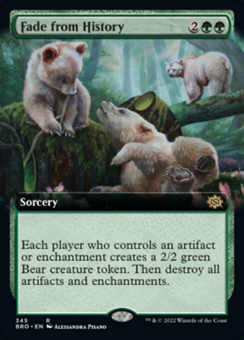 Fade from History [Extended Artwork Foil]