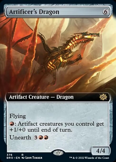 Artificer's Dragon [Extended Artwork]