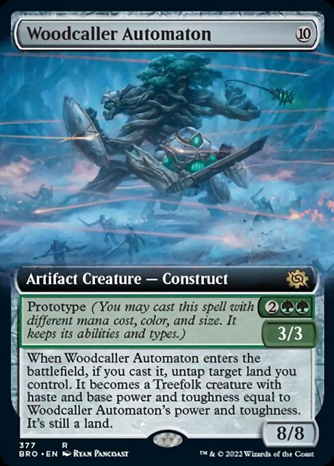 Woodcaller Automaton [Extended Artwork]