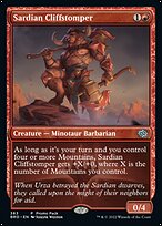 Sardian Cliffstomper [Promo]