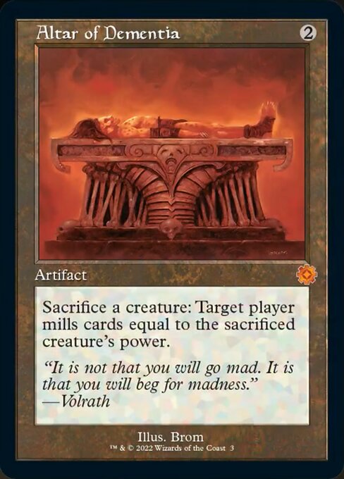 Altar of Dementia [Foil]