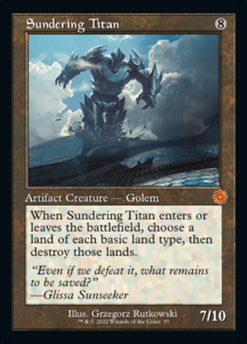 Sundering Titan [Foil]