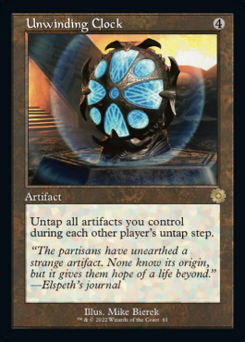 Unwinding Clock [Foil]