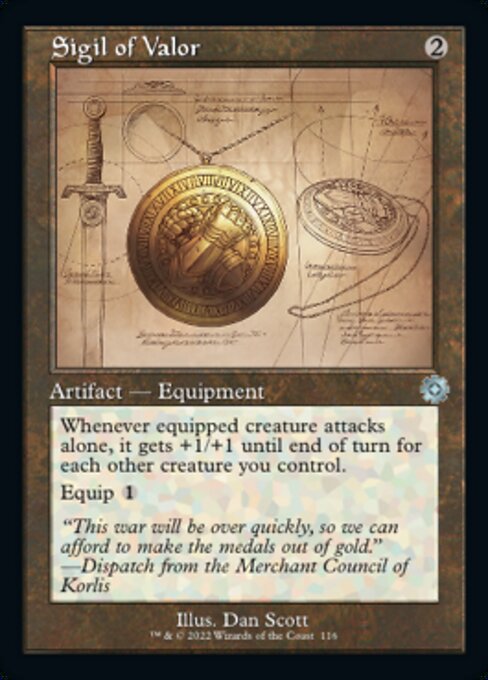 Sigil of Valor [Showcase Foil]