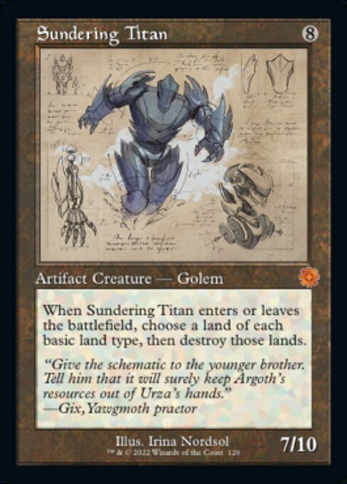Sundering Titan [Showcase]