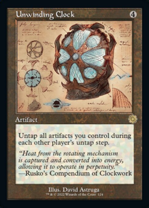 Unwinding Clock [Showcase Foil]