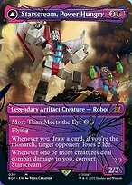 Starscream, Power Hungry // Starscream, Seeker Leader [Borderless Showcase]