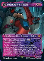 Slicer, Hired Muscle // Slicer, High-Speed Antagonist [Borderless Showcase]