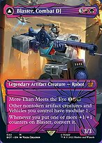 Blaster, Combat DJ // Blaster, Morale Booster [Borderless Showcase]