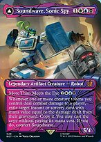 Soundwave, Sonic Spy // Soundwave, Superior Captain [Borderless Showcase]