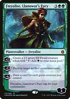 Freyalise, Llanowar's Fury [Foil]