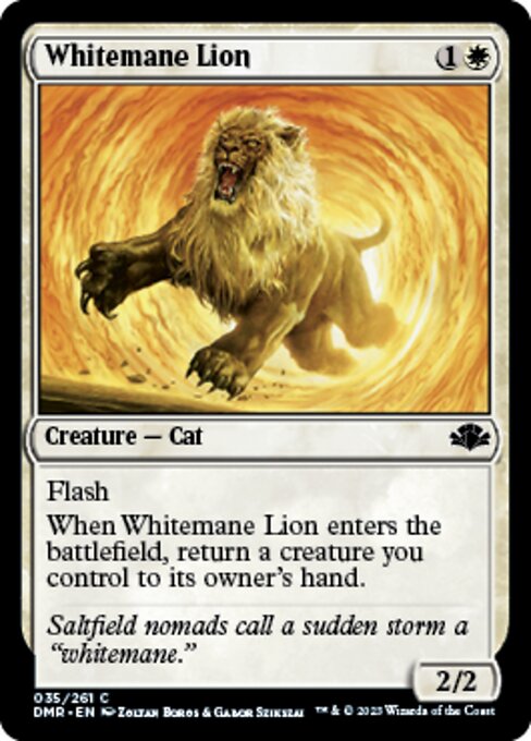 Whitemane Lion [Foil]