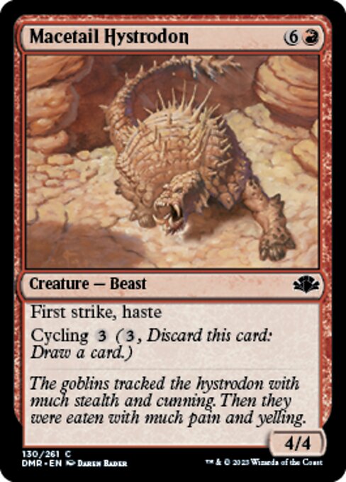 Macetail Hystrodon [Foil]