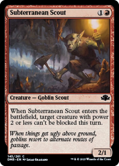 Subterranean Scout [Foil]