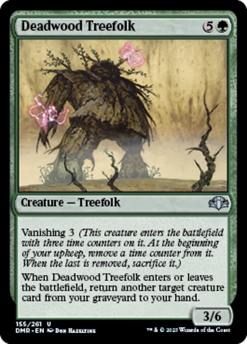 Deadwood Treefolk [Foil]