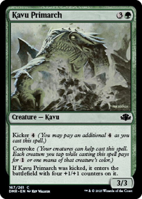 Kavu Primarch [Foil]