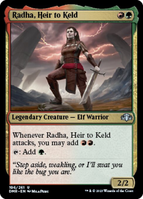 Radha, Heir to Keld [Foil]