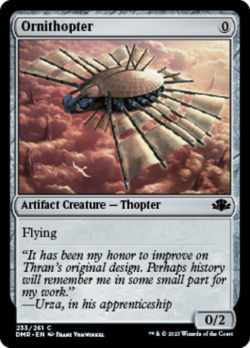 Ornithopter [Foil]