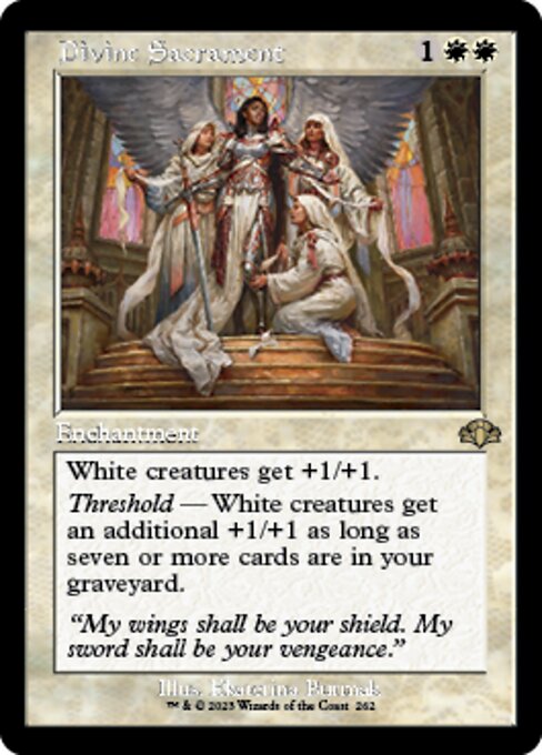 Divine Sacrament [Showcase Retro Frame]