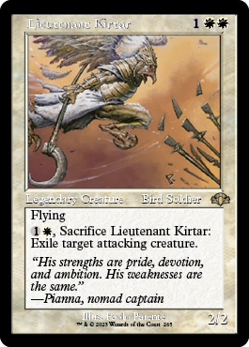 Lieutenant Kirtar [Showcase Retro Frame]