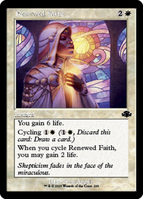 Renewed Faith [Showcase Retro Frame]