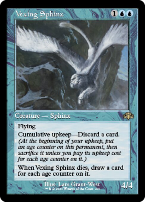Vexing Sphinx [Showcase Retro Frame Foil]