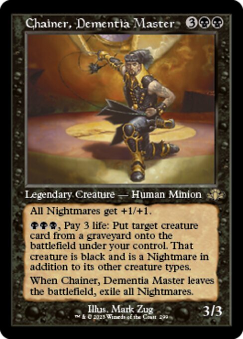 Chainer, Dementia Master [Showcase Retro Frame]