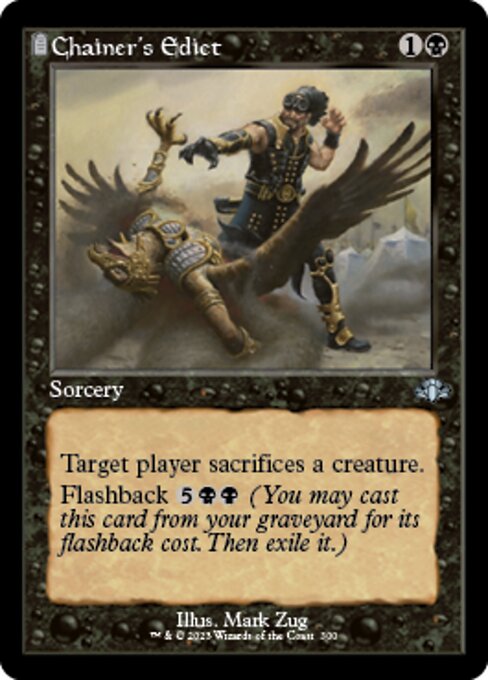 Chainer's Edict [Showcase Retro Frame Foil]