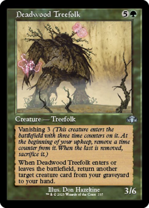 Deadwood Treefolk [Showcase Retro Frame Foil]
