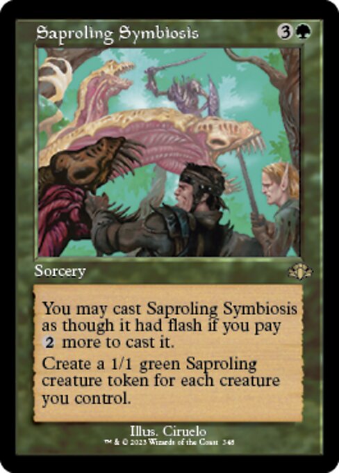Saproling Symbiosis [Showcase Retro Frame]