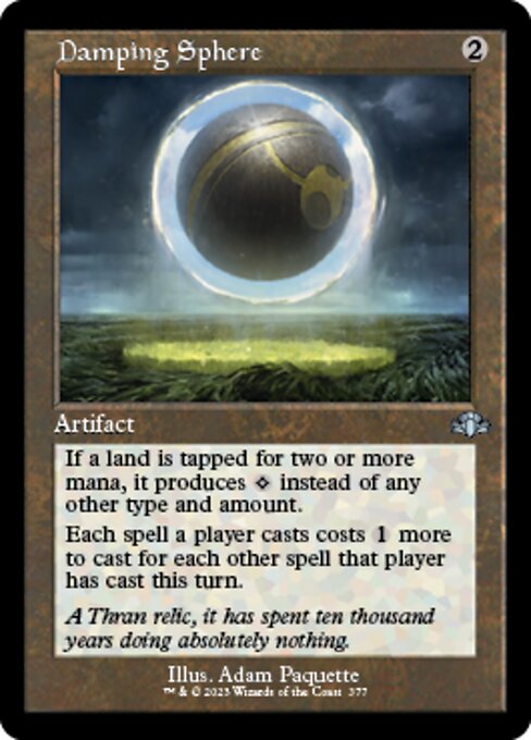 Damping Sphere [Showcase Retro Frame]