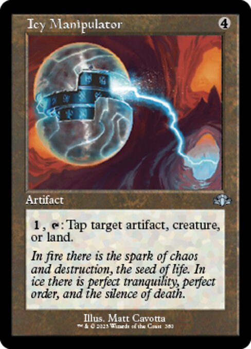 Icy Manipulator [Showcase Retro Frame Foil]