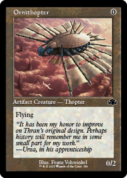 Ornithopter [Showcase Retro Frame Foil]