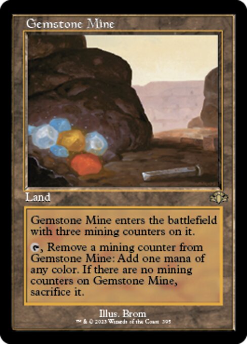 Gemstone Mine [Showcase Retro Frame Foil]