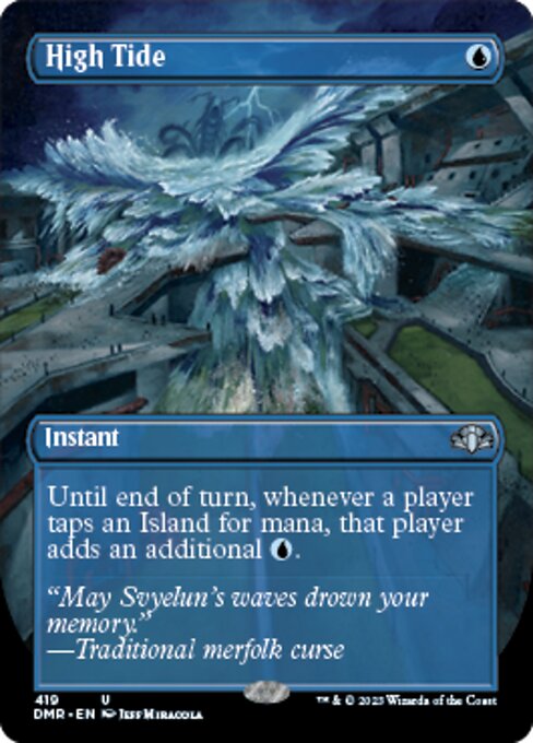 High Tide [Borderless Foil]