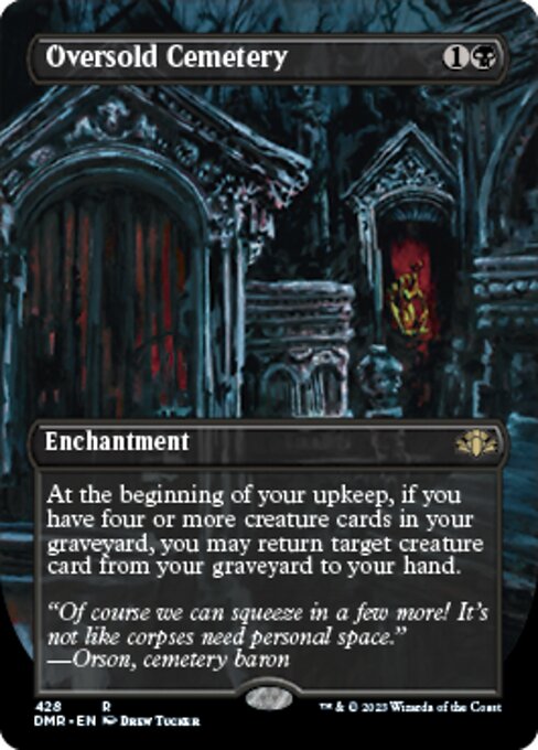 Oversold Cemetery [Borderless Foil]