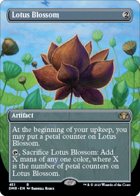 Lotus Blossom [Borderless Foil]