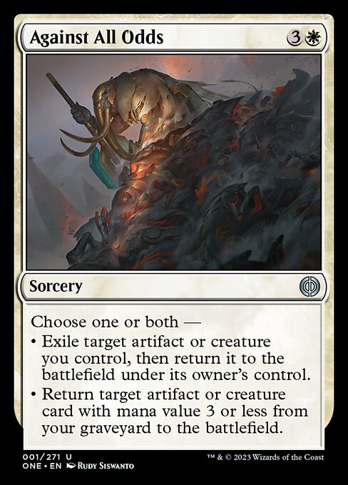 Against All Odds [Foil]