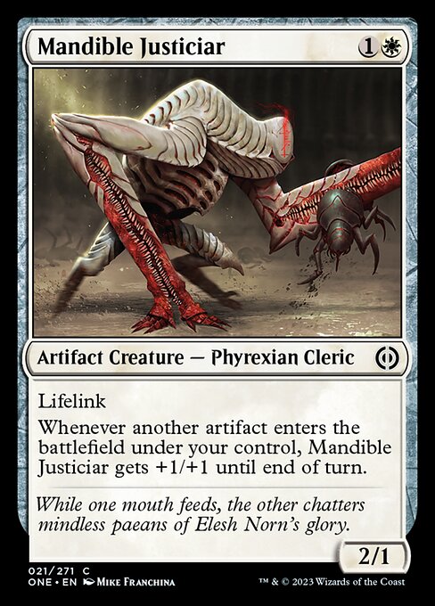 Mandible Justiciar [Foil]