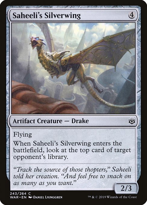 Saheeli's Silverwing [Foil]