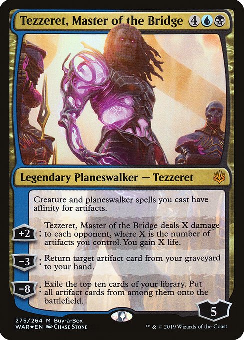 Tezzeret, Master of the Bridge [Buy-A-Box Foil]