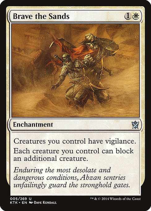 Brave the Sands [Foil]