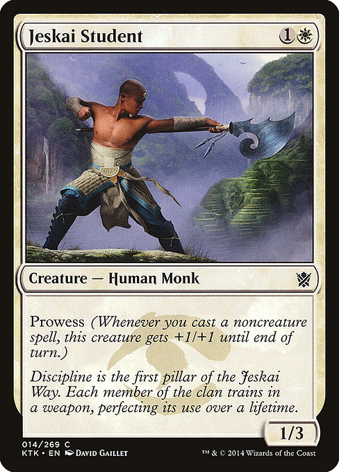 Jeskai Student [Foil]